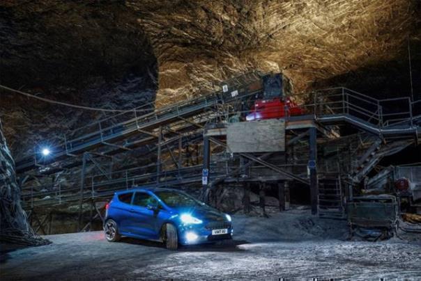 Neues YouTube-Video von Ford zeigt Ford Fiesta ST beim Einsatz unter Tage